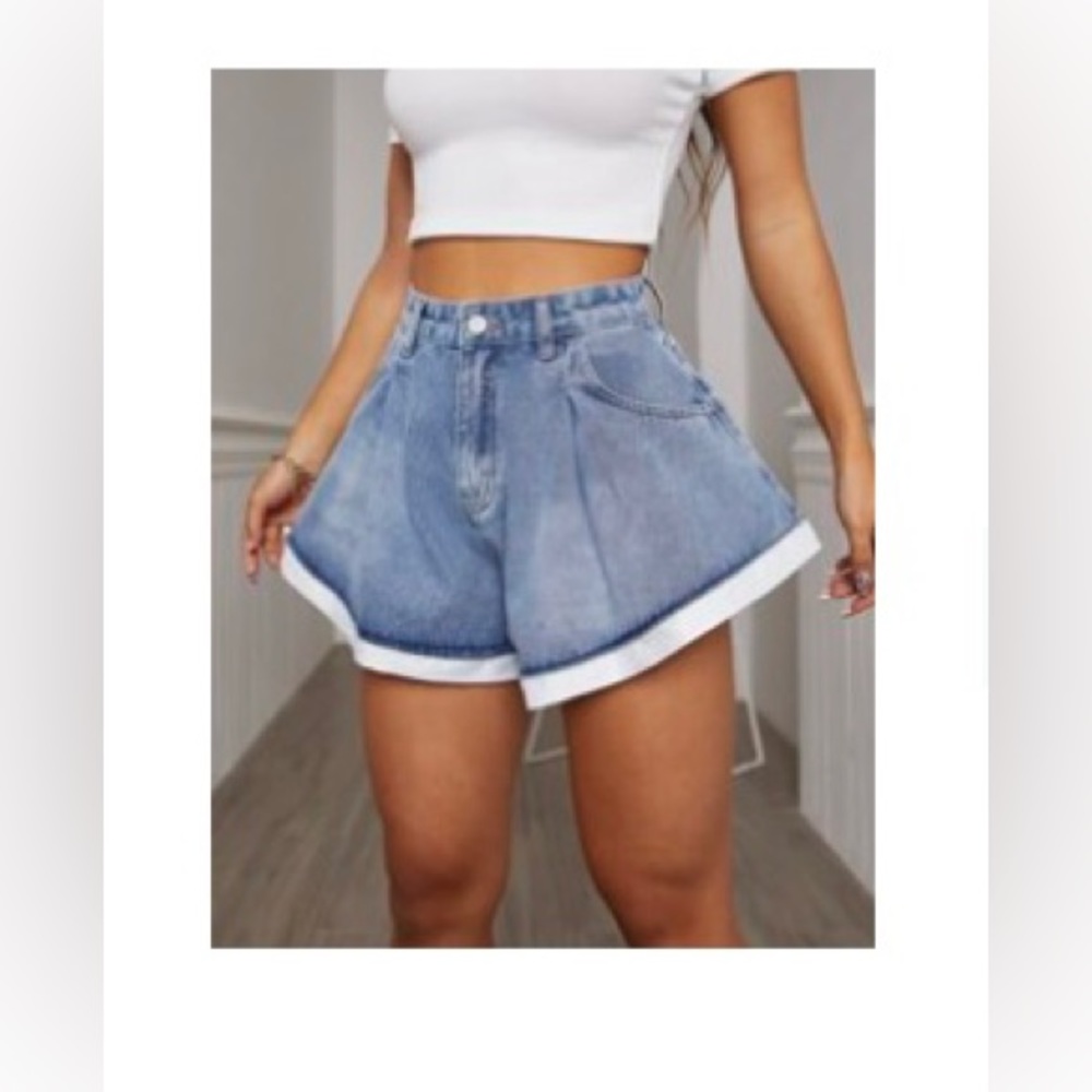 Súper cute wide shorts